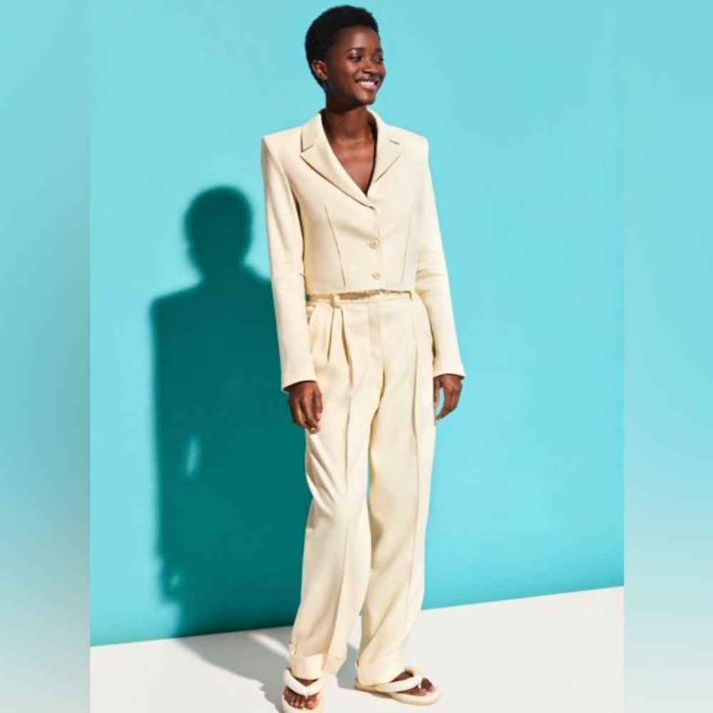 HM studio wide leg pants